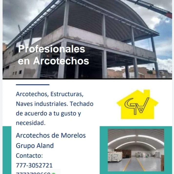 Flyer Arcotechos Grupo Aland